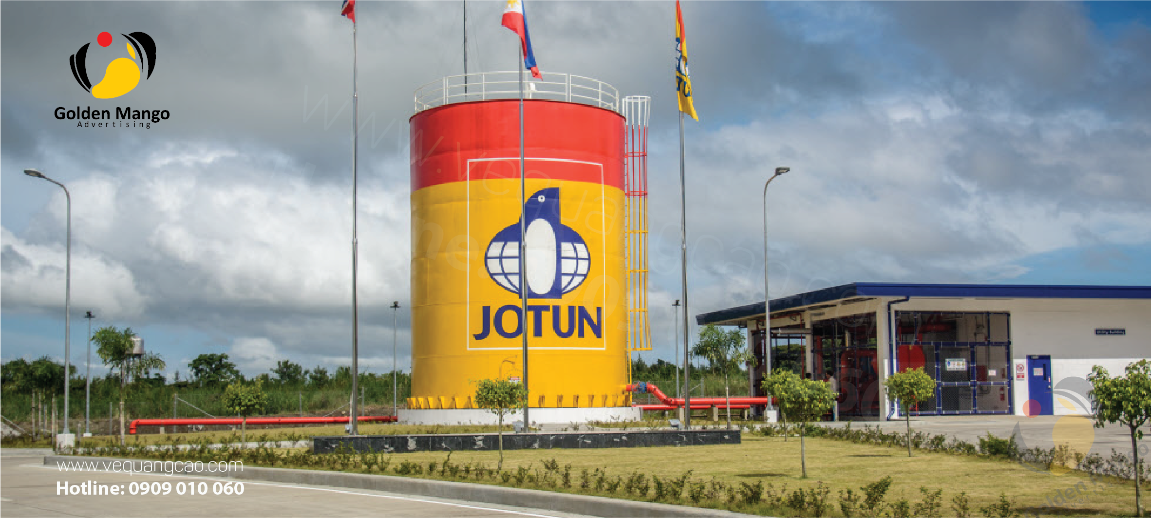 vẽ logo Jotun đẹp